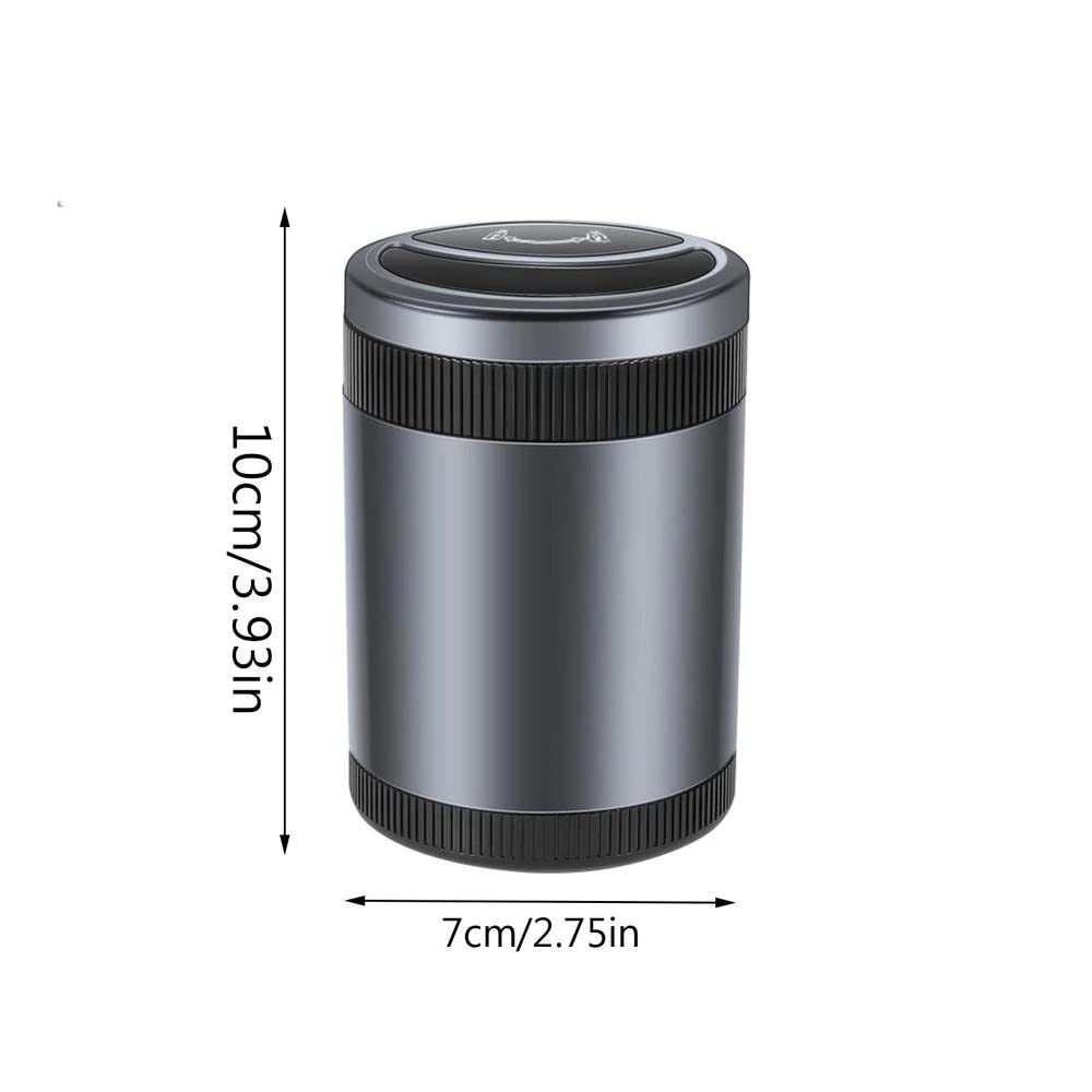 Smart Automatic Car Ashtray – Odor-Sealing & LED Illuminated